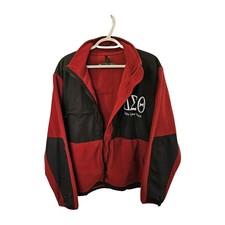 Mountain Fog Size L 100% Polyester Fleece Jacket Delta Sigma Theta New W/tags