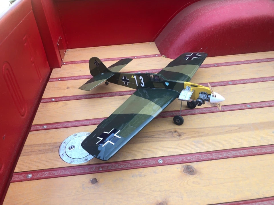 Laser Cut Ribs Midwest Control Line Profile 33" Messerschmitt 109 .15 Engine NEW - Image 2 of 4