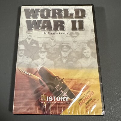 World War II The Greatest Conflict The History Channel DVD Brand New ...