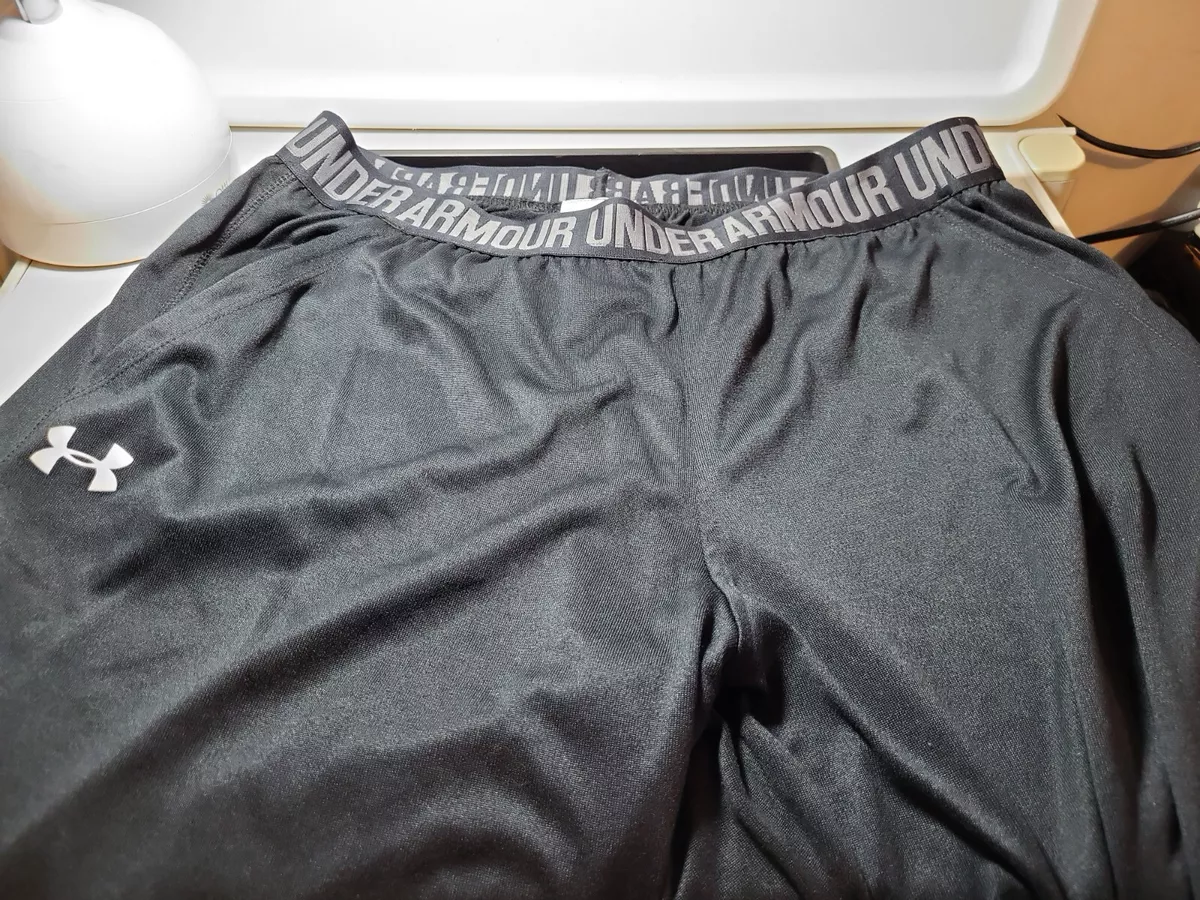 Under Armour Mens LG Loose Fit Heat Gear Pants Black