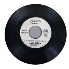 Bobby Vinton Petticoat White/All the King's Horses 45 Pop 5-10048 Radio Sta Copy
