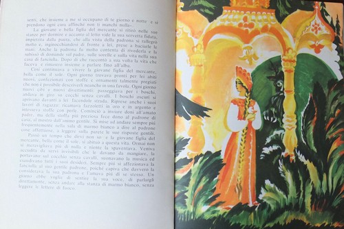 Aksakov Scarlet Flower Fairy Tale Soviet Kids Book in Italian 1982 - Picture 8 of 12