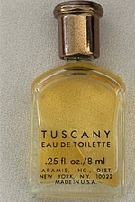 Vintage Tuscany Per Uomo by Aramis .8 MLEau de Toilette Splash Miniature