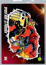 1992 Impel MARVEL UNIVERSE Series 3 - SPIDER-MAN & PUNISHER - Card #73 - NM/M