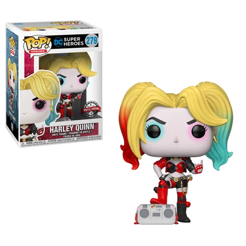 Funko Pop! Vinyl: DC Universe - Harley Quinn w/Boombox - Diamond Comics...