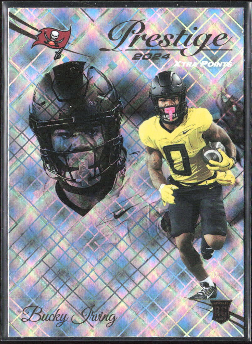 2024 Panini Prestige #379 Bucky Irving Diamond Xtra Points