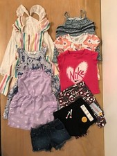 Cat  Jack/Carter's/Others Toddler Girls Clothing Lot of 10 1 New Size 2-4Y 2T