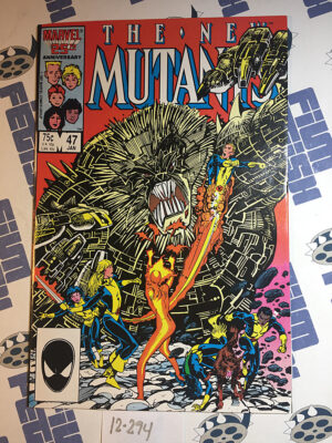  The New Mutants Comic Book Issue No. 47 1987 Kyle Baker Marvel Comics 12294