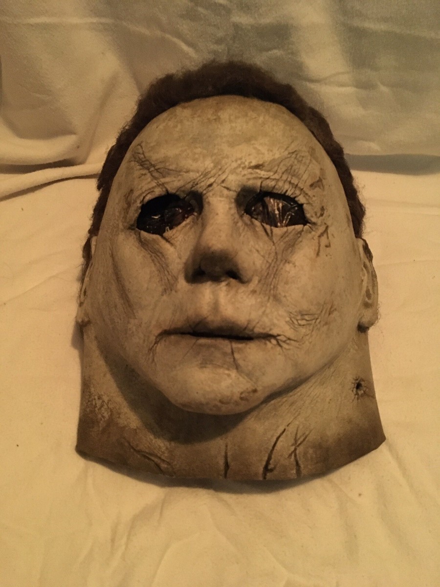 Halloween 2018 TOTS Michael Myers Mask Rehauled & Signed by