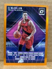 2018-19 Optic Orange Prizm CJ McCollum Express Lane 31/39 #8