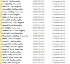 24 MAP ECU TUNING FILES /STAGE 1/ STAGE 2…