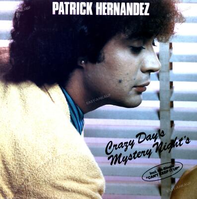 Patrick Hernandez - Crazy Day's Mystery Night's LP 1980 (VG+/VG+) '