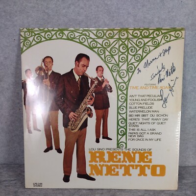 Rene Netto The Sounds Of Rene Netto-Vinyl LP-L.S.I.   LPS-144 SEALED & SIGNED