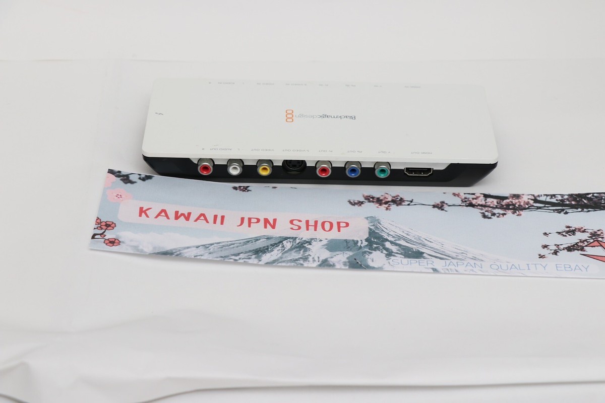 NEW Blackmagic Design Capture Card Intensity Shuttle White