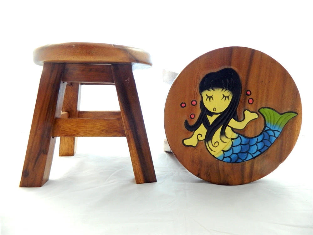 Mermaid cheap step stool
