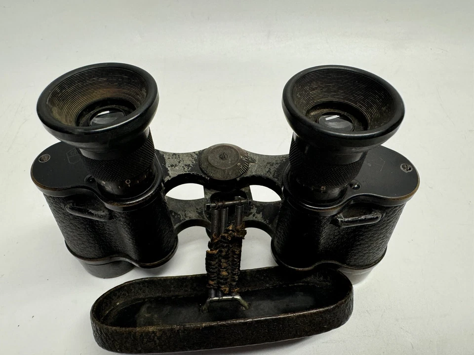 Vintage Carl Zeiss Jena D.F. 6x30 Binoculars Austrian Hungarian 1918 - image 2 of 4