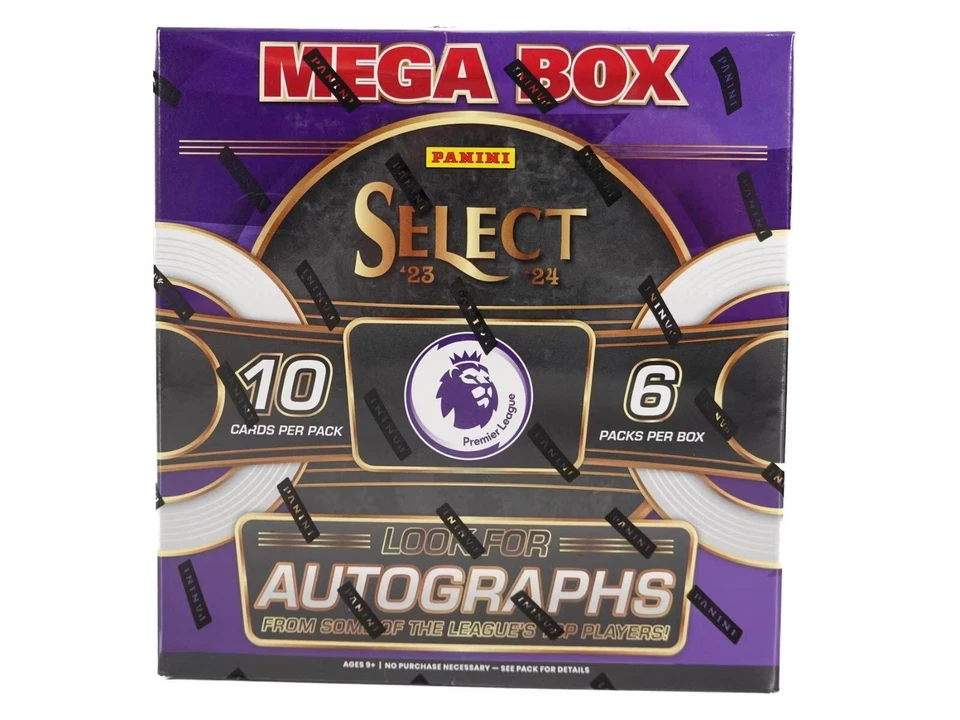 2023/24 Panini Select Premier League Soccer Mega Box (Pink Ice)