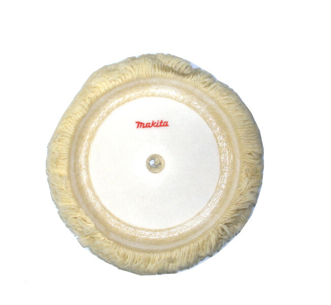 Makita 1926297 Wool 7" Hook & Loop Compound Polishing Pad for