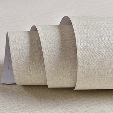 TANONE Contact Paper Peel and Stick 15.8 in X 394 In , Grasscloth Wallpaper Sel