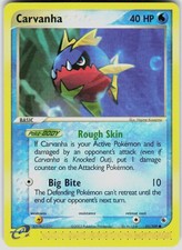 Carvanha 51/109 EX Ruby and Sapphire Pokemon on eBay