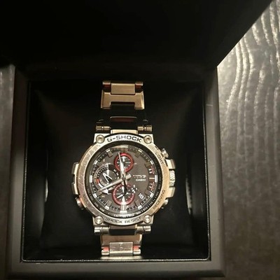 Casio G-Shock MTG-B1000 Solar Radio Bluetooth Watch Full Set Box