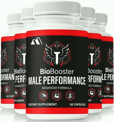 BioBooster Testo Booster for Men, Bio Booster Performance + ed Pills - 5 Pack