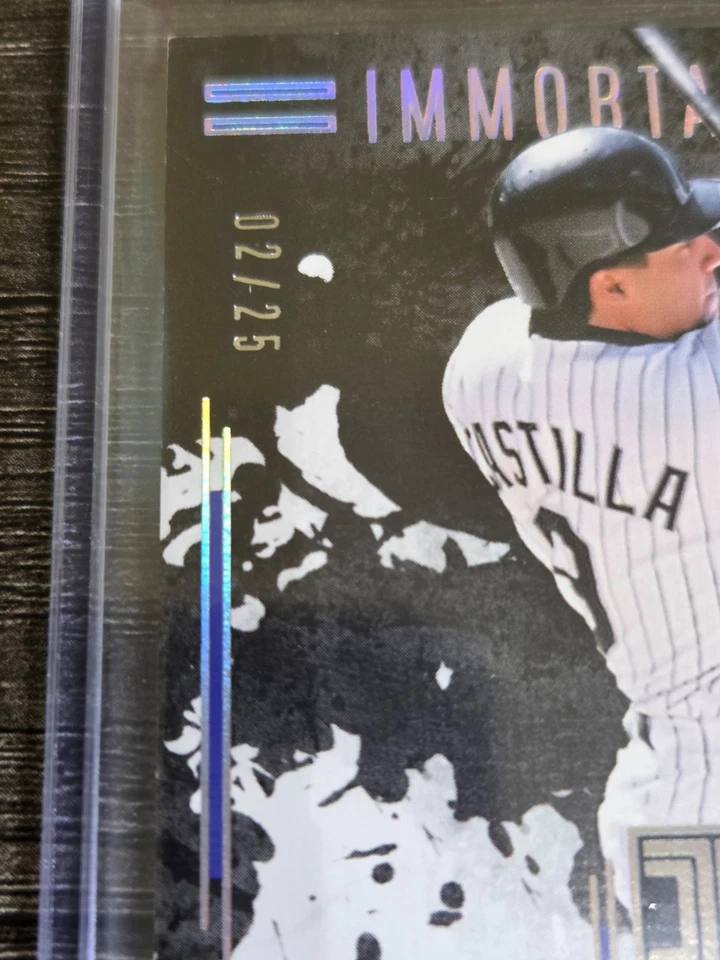Panini Impeccable BB #II-VC 2025 - TINTA INMORTAL VINNY CASTILLA/HOLO PLATEADO/25 Foto 2 de 3