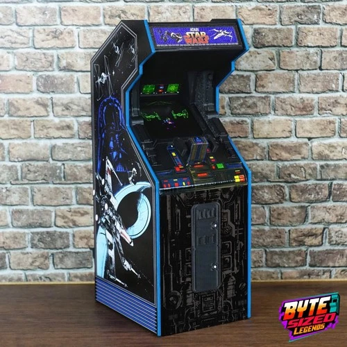 1:12 Scale Atari Star Wars Arcade Cabinet Miniature Toy Photo Prop Diorama 6"