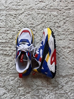 Puma RS-Trck Color Men s Shoes Size US 7 Blue/white/Saffron Insole Missing