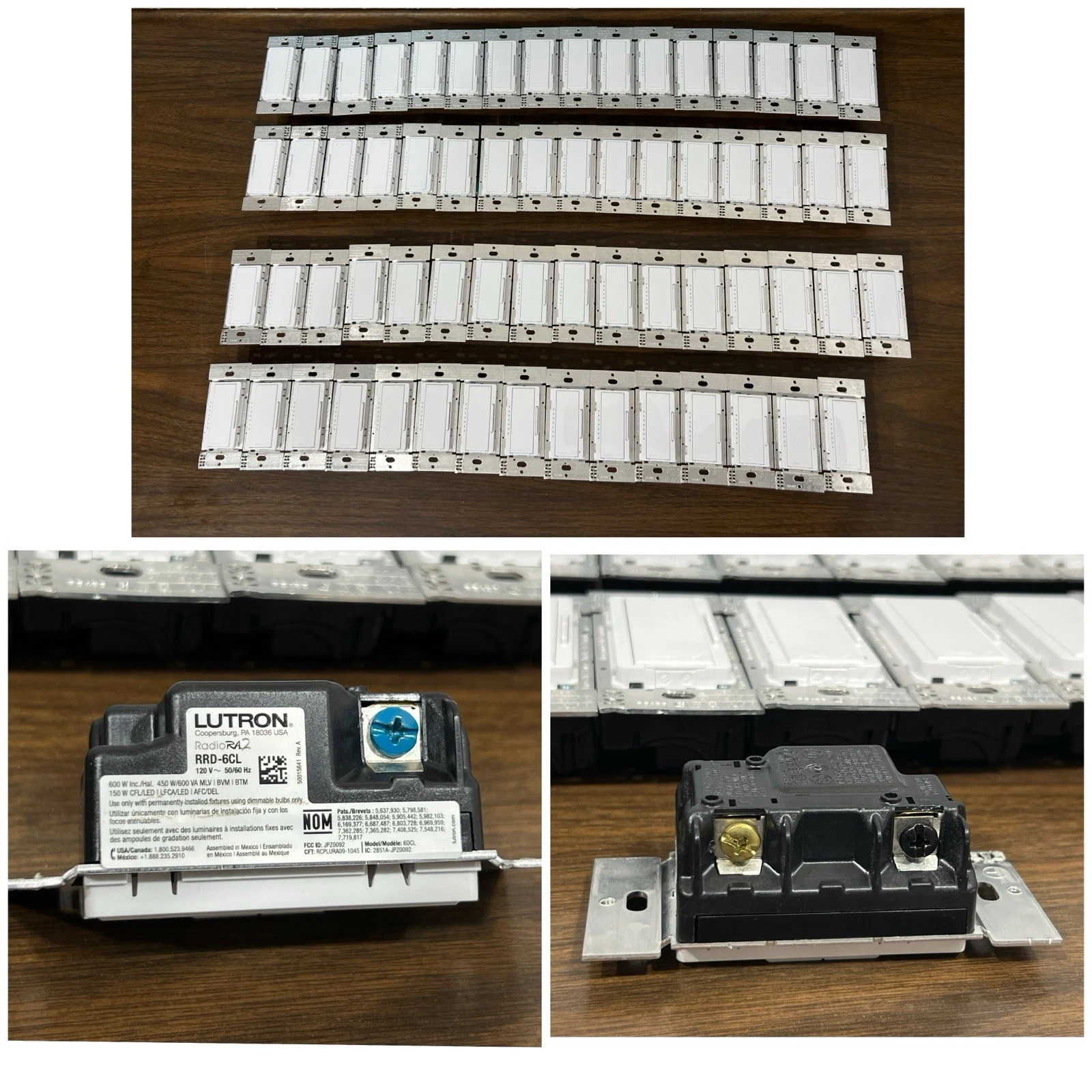 Lutron RRD-6CL RadioRA 2 Dimmer Switch – White ( PRICE FOR 1 UNIT ) WORKING
