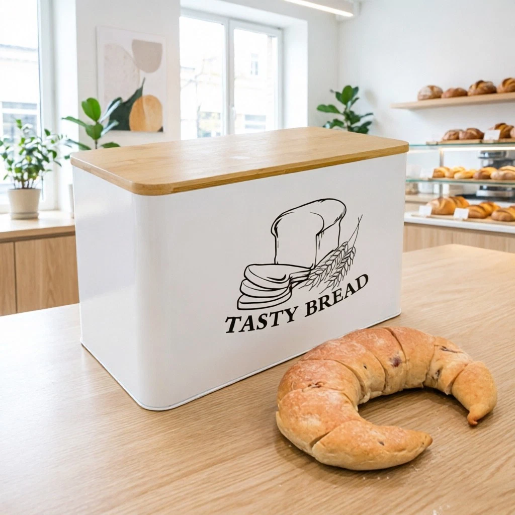 Vintage/Retro Metal Bread Boxes for sale - eBay