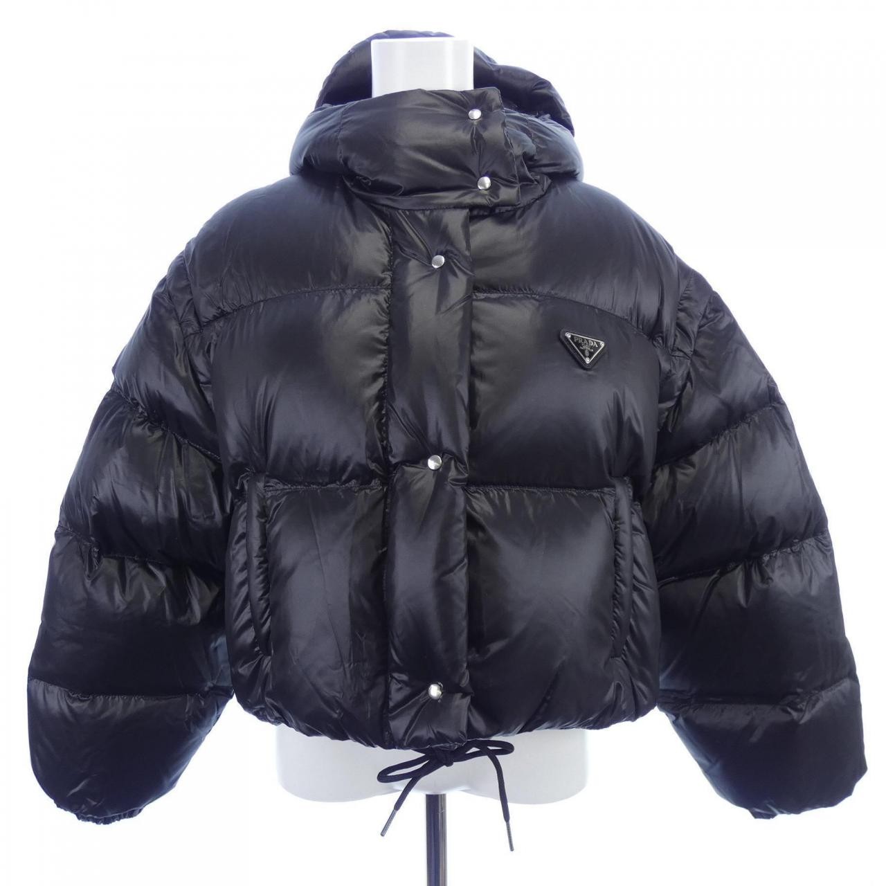 Authentic PRADA Triangle Logo convertible CROPPED… - image 1