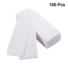 100Pcs Depilatory Wax Strips Nonwoven for Hair Removal Salon