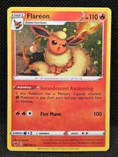 Flareon Cosmos Holo Rare Promo 2020 Pokemon Card #026/185