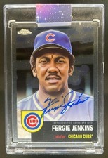 2022 Topps Chrome Platinum Fergie Jenkins Auto Autograph Refractor #/199 Cubs