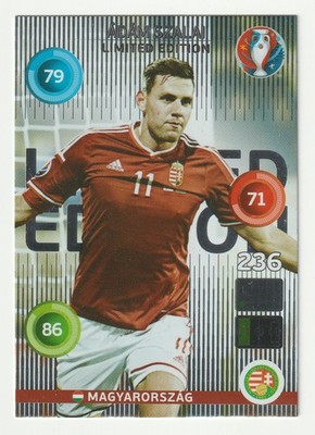 Ádám Szalai   Limited Edition   Panini Adrenalyn XL Euro 2016   Hungary