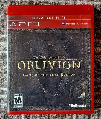 PS 3The Elder Scrolls IV Oblivion Game Of The Year Edition, Greatest Hits