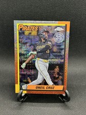 2025 Topps Series 2 - 1990 Topps Chrome Silver Pack Oneil Cruz #T90C134 Pirates 