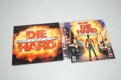 Die Hard Trilogy 1 & 2 Viva Las Vegas PC Win 2000 XP CD-Rom Game Lot