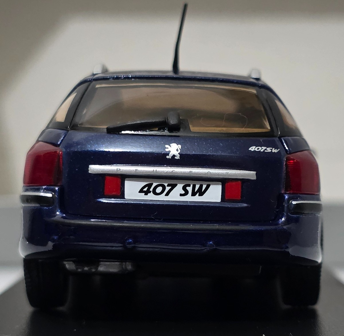 Peugeot 407 SW 2005 Blue 1:43 Norev 474750 Limited Diecast (1 of