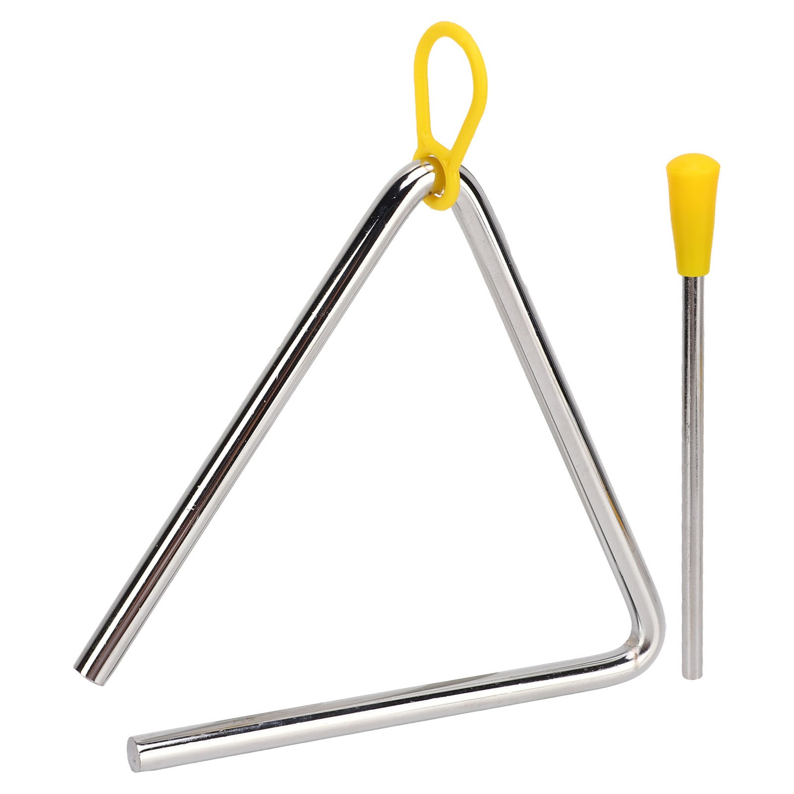 Triangle Hand Percussion Metal Easy Playing Delicate Playing Triangle Instru BAJ