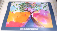 HAWAII'S "2026 CALENDAR of STUDENT ART " AWESOME DESK or WALL 12-MONTH CALENDAR