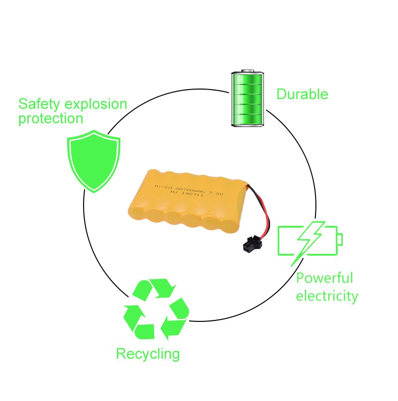 4 Batterie Li-ion 3.7V 700mAh 1S Con Spina SM 2P E Caricabatterie 4 In 1