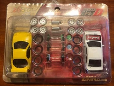 RARE INITIAL D Zip Zaps RC SE Akina Speed Tuner Upgrade Kit AE86 Trueno AE85