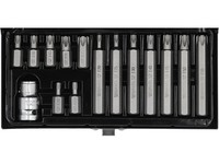 Yato Bitsatz Torx Security T20-T55 15Tlg. Im Metallkasten YT-0417