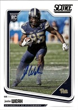 2018 Score #430 Jester Weah Rookie Autographs
