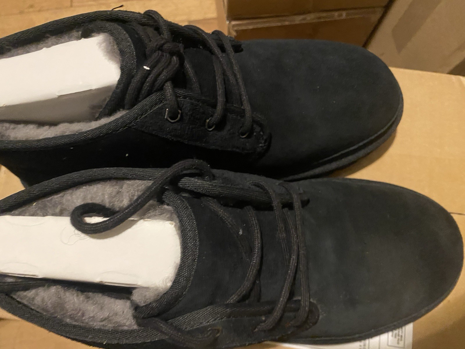 UGG Men's Neumel Chukka Boots in Black - Size 11 for Comfort image 2