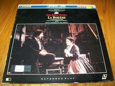 LA BOHEME Laserdisc LD THE ROYAL OPERA VERY GOOD CONDITION VERY RARE PUCCINI 