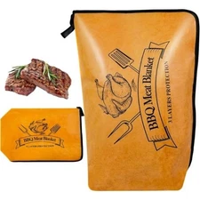 BBQ Blanket for Resting Meat - Insulated Bag Large Briskets,Turkeys,Pork 21 inch