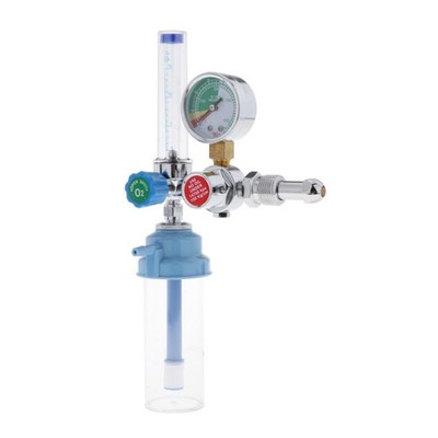 Sauerstoff Zylinder Regler O2 Flow Meter Gauge Ventil für